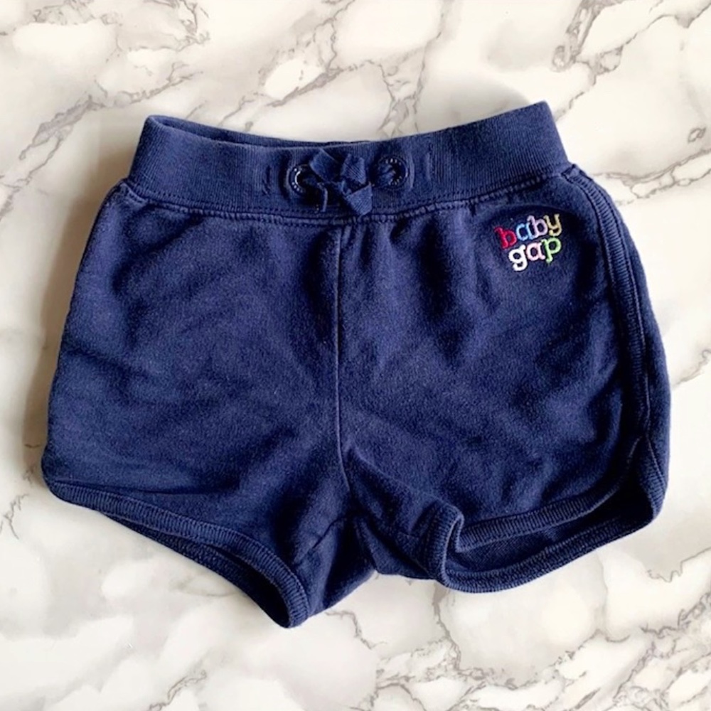Baby GAP Blue Sweat Shorts SIZE 6-12 months